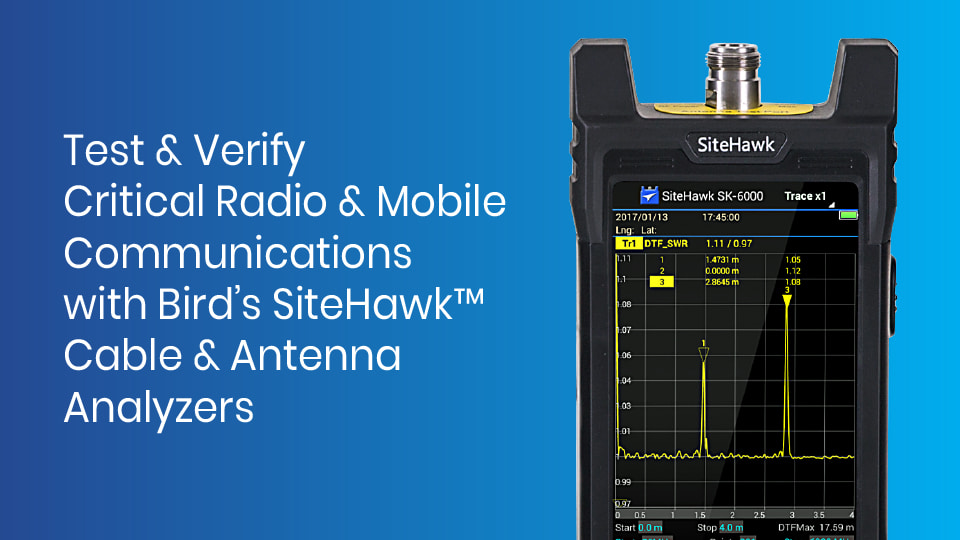 Bird RF Measurement Solutions at Winncom Technologies