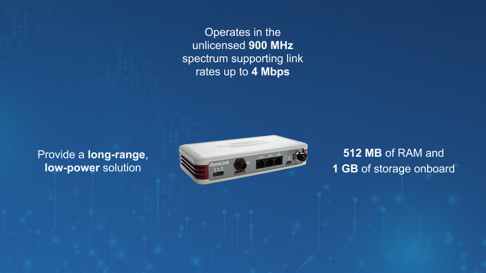 FreeWave ZumLink 900 Series industrial radio with 900 MHz support, ZumBoost™ tech, app programmability, and secure IoT-ready communications, from Winncom Technologies.
