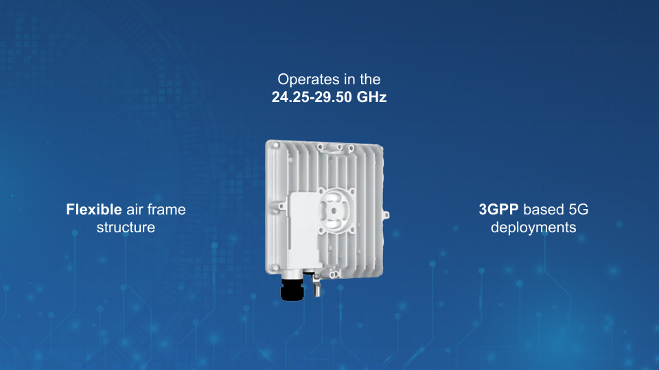Intracom WiBAS G5 ultra-fast wireless broadband solution for PtMP networks in 24–29 GHz bands, distributed by Winncom Technologies.