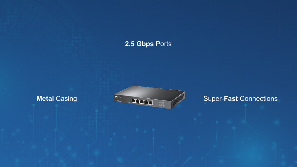TP-Link TL-SG105-M2 and TL-SG108-M2 2.5G Multi-Gigabit Unmanaged Switches, available at Winncom Technologies.