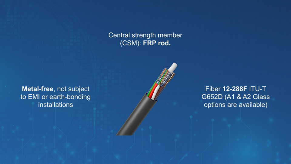 Anti-Rodent Fiber Optic Cable