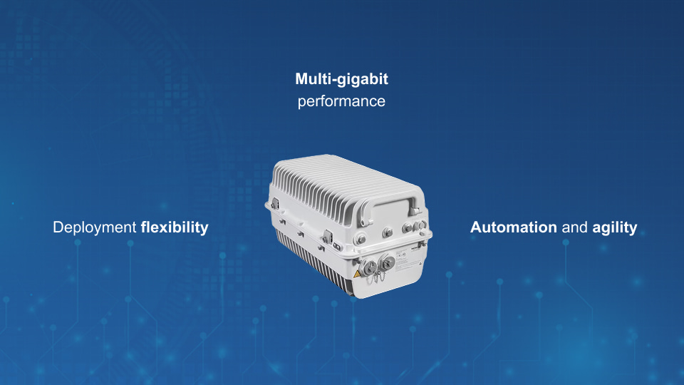Nokia Lightspan SF-8M sealed fiber access node for GPON, XGS-PON, Multi-PON, and 25G-PON networks.