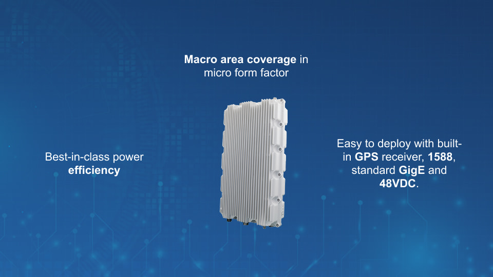 RDL-6000 Ellipse 4G HP LTE Single-Band Mini-Macro eNodeB with rugged outdoor design | Winncom Technologies